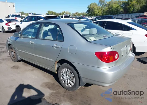 2003 Toyota Corolla Le из США, поврежденный, VIN JTDBR32E830006836